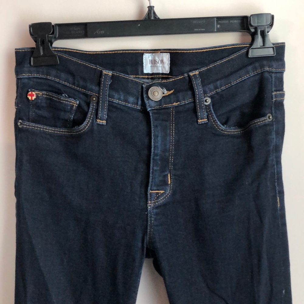 Hudson Dark Wash Skinny Jeans